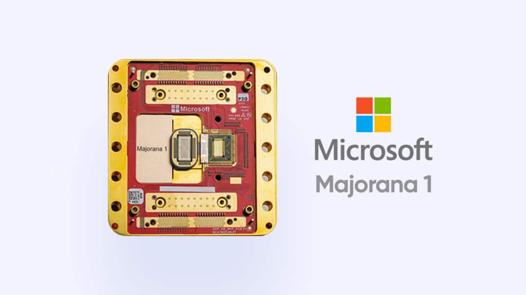 Majorana 1 quantum chip